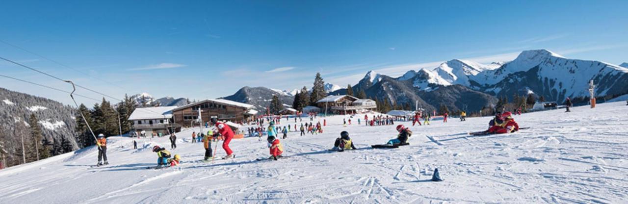 Au Pied Des Pistes B48, Chaleureux Studio 4 Pers, Balcon Plein Sud, Draps Non Compris Saint-Jean-dʼAulps Екстериор снимка