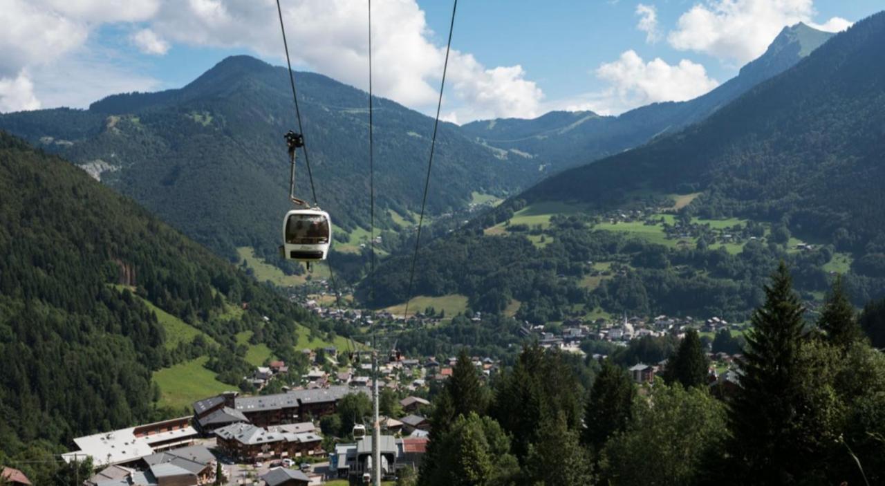 Au Pied Des Pistes B48, Chaleureux Studio 4 Pers, Balcon Plein Sud, Draps Non Compris Saint-Jean-dʼAulps Екстериор снимка